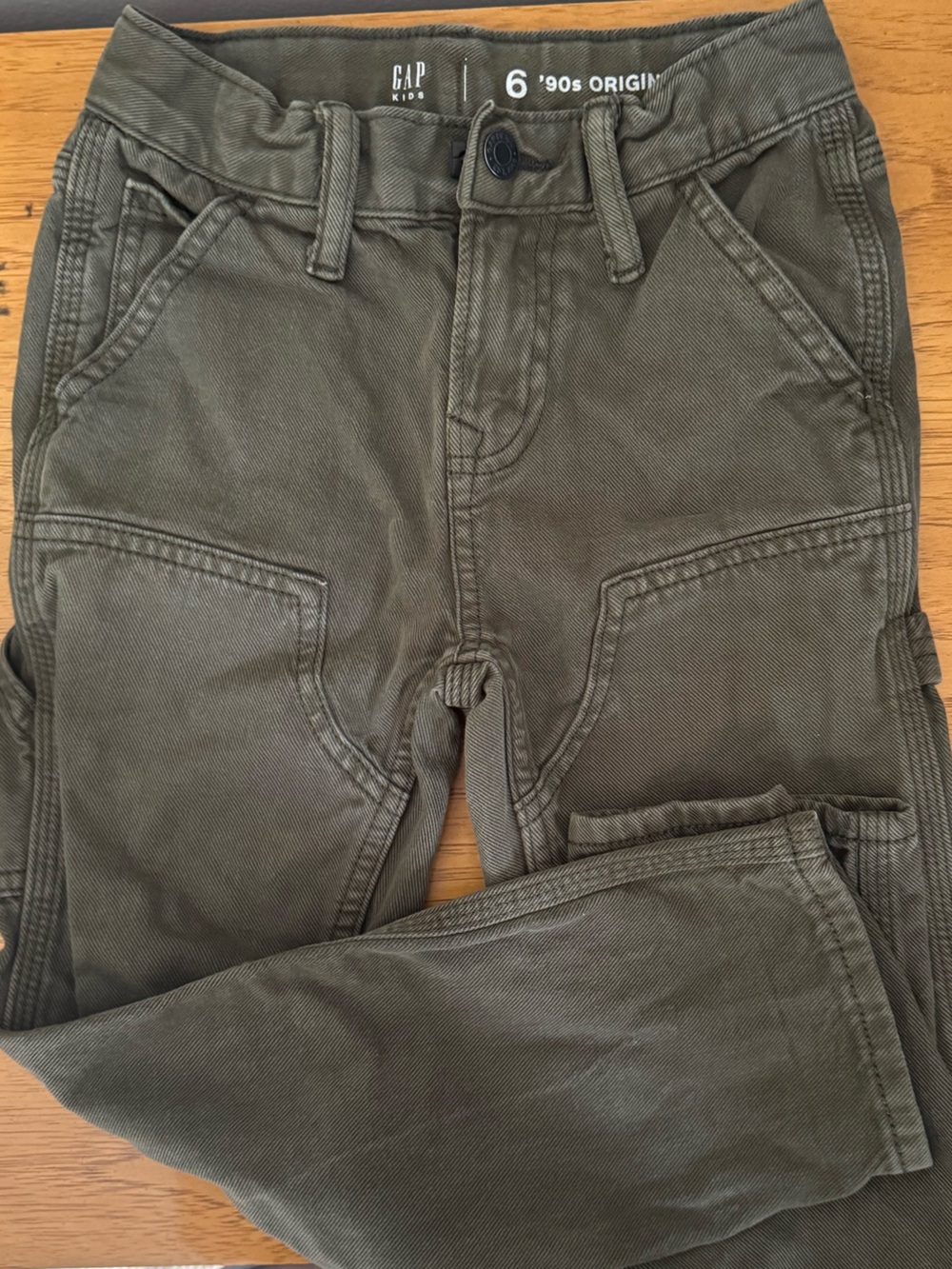 GAP Kids Olive Green Corduroy Pants
